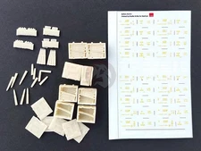 Resicast 1/35 C216 Ammo Boxes Set #3 for 40mm Bofors (8 boxes) (w/Decals) 352492