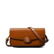 Tory Burch Robinson Spazzolato East/West Shoulder Bag, NWT, $425
