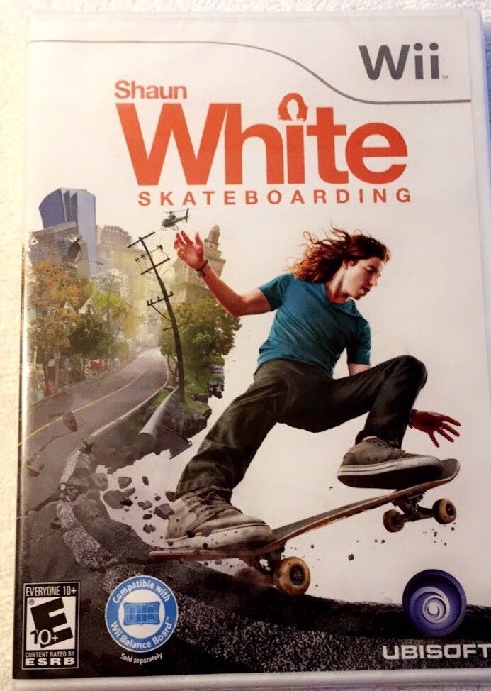 Shaun White Skateboarding (Nintendo Wii Wii U ) GAME DISC