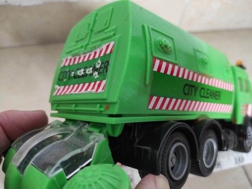 model clean city car truck cleanning Toy Action plastic kid kit green big size - Picture 7 of 7