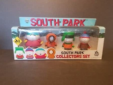 Vintage 2006 Mezco South Park Series Set 4 Cartman Kenny Stan Kyle Figures & Box