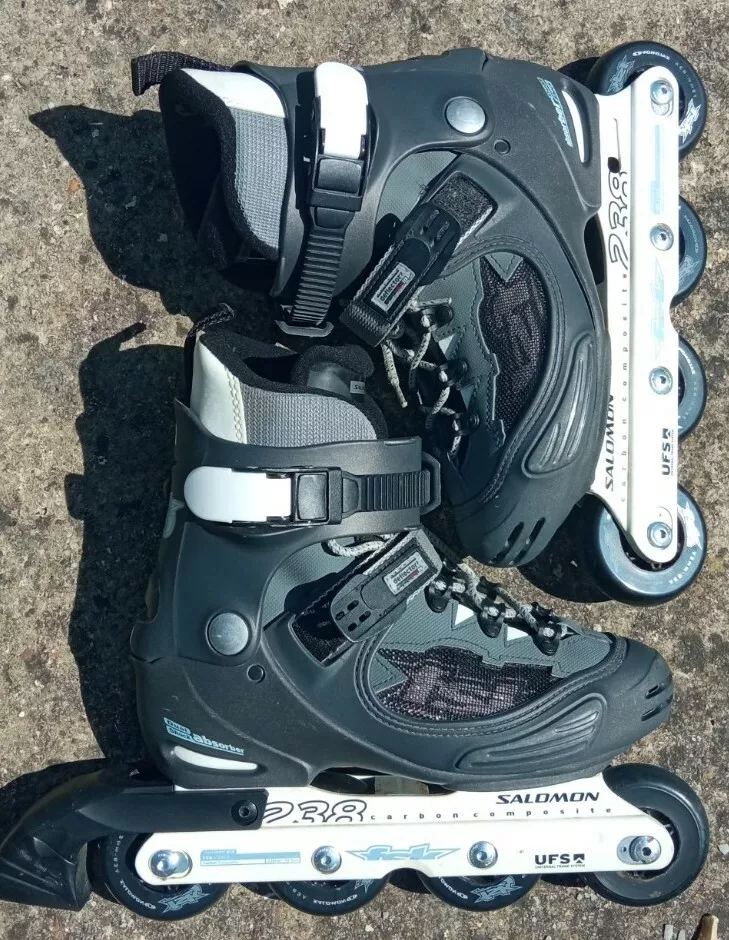 Salomon women&#039;s inline skates size 5.5 UK | eBay