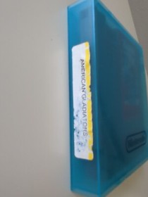 American Gladiators NES Nintendo 1991 Tested Working HTF Video Game in clamshell