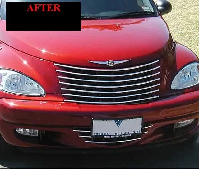 Chrysler PT CRUISER 2000-2005 CROMO PARRILLA MOLDURA 2001 2002 2003 2004 01 02 Foto 4 de 4