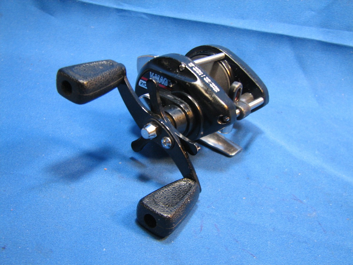 Vintage Ryobi V-Mag 3 Magnetic Cast Control Bait Casting Reel | eBay