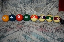 Vintage Aramith Belgium 2-1/4" Replacement Pool Billiard Balls 2 1/4"