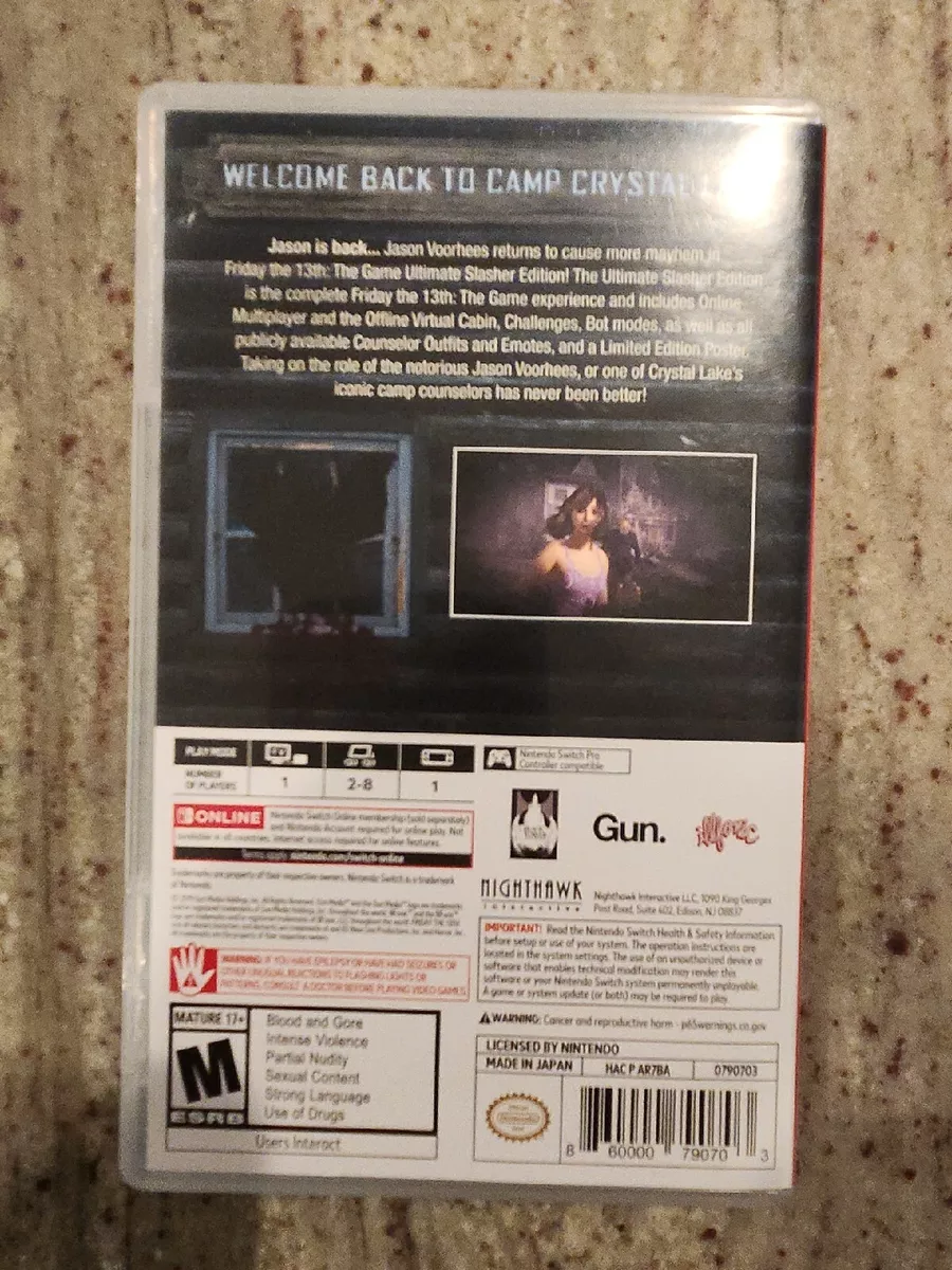 Best Buy: Friday the 13th: The Game Ultimate Slasher Edition Nintendo  Switch NH79070