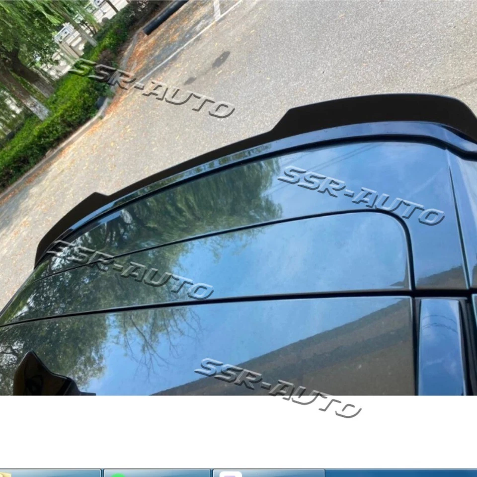 Alerón de techo ventana trasera negro brillante para Hyundai Tucson 2022-2024 2025 Foto 4 de 4