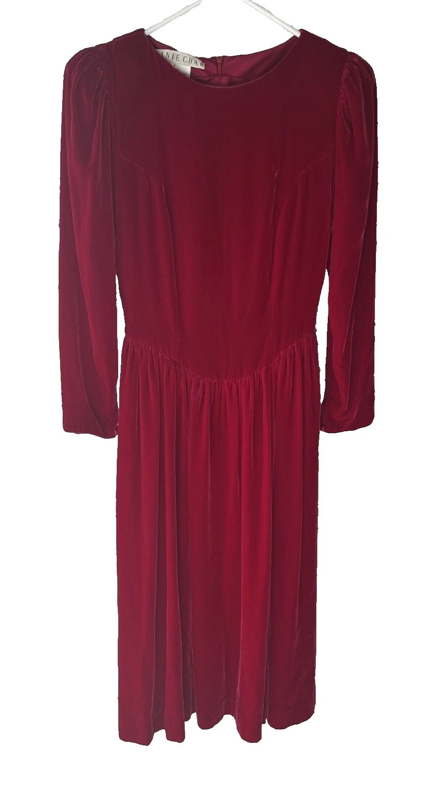 Silk Blend Sheath 1980s Vintage Dresses for Women