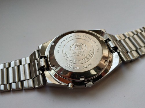 SELTENE Herrenuhr Orient 3 Sterne Kristall 21 Juwelen 46943 Japan Automatik Original - Bild 10 von 12