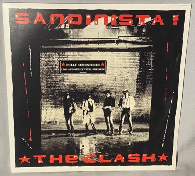 LP THE CLASH Sandinista! (3LPs 180g Vinyl, SONY 2013) NEW MINT SEALED