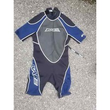 Bare Shorty Black And Blue Short Sleeve Wetsuit 2MM Size ML