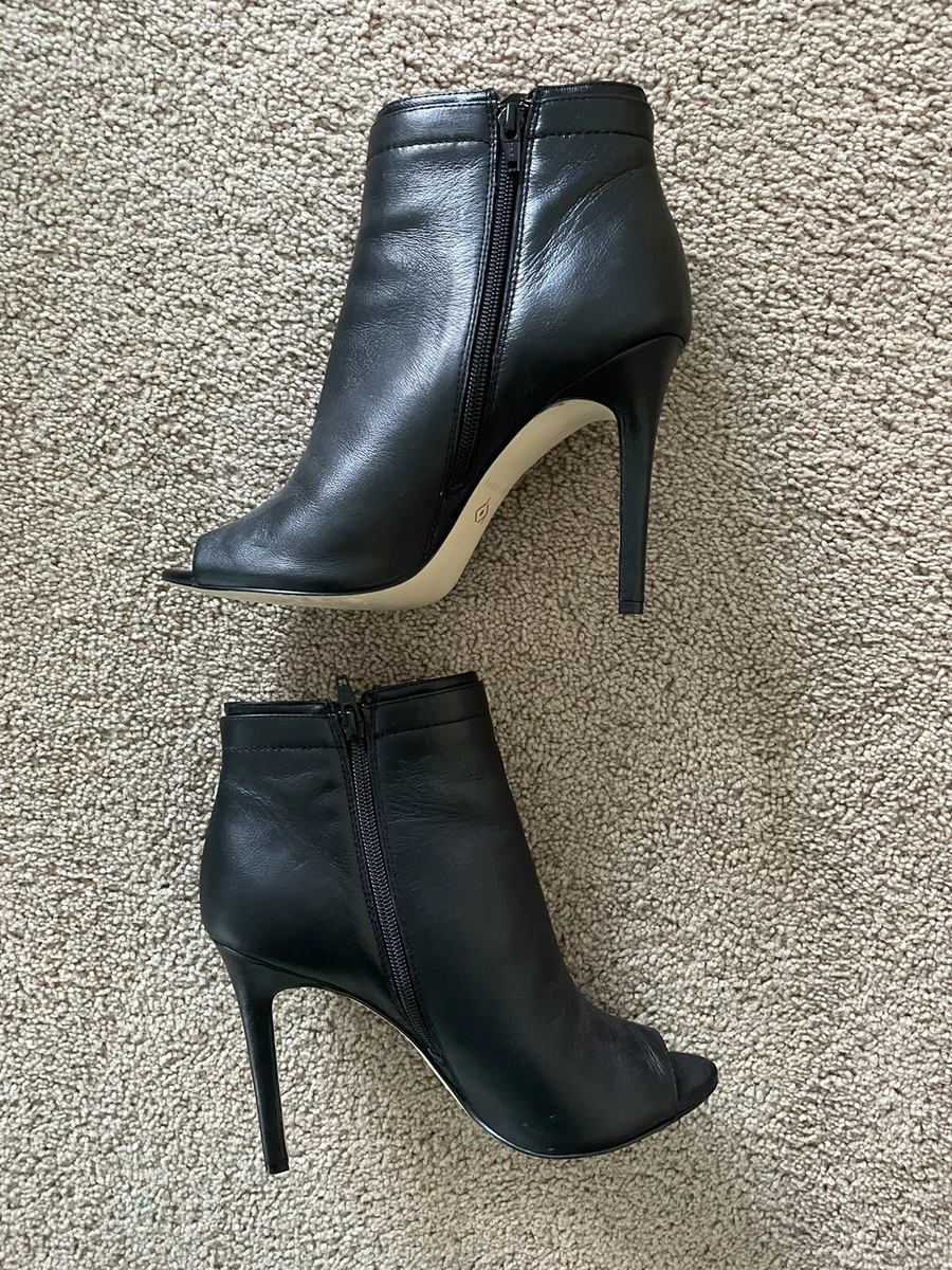 Katy perry top peep toe booties