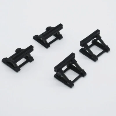 Outland Models Railway Scenery Train Track Rail Buffer / Stop x4 HO OO Gauge