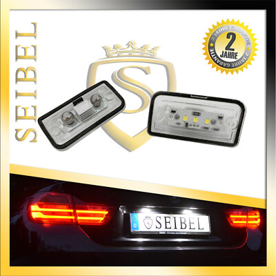 Premium LED Kennzeichenbeleuchtung Mercedes C W203 CLK W209 SL R230