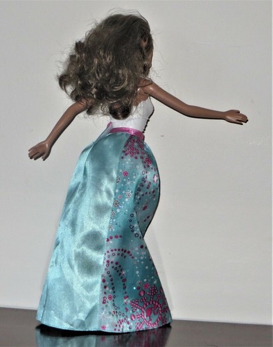 MATTEL BARBIE 2003 12 Inches Brunette Hazel Eyes Straight Arms & Legs Doll - Picture 4 of 5