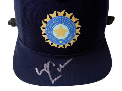 Signed VVS Laxman India Cricket Helmet - Proof COA - Picture 3 of 6