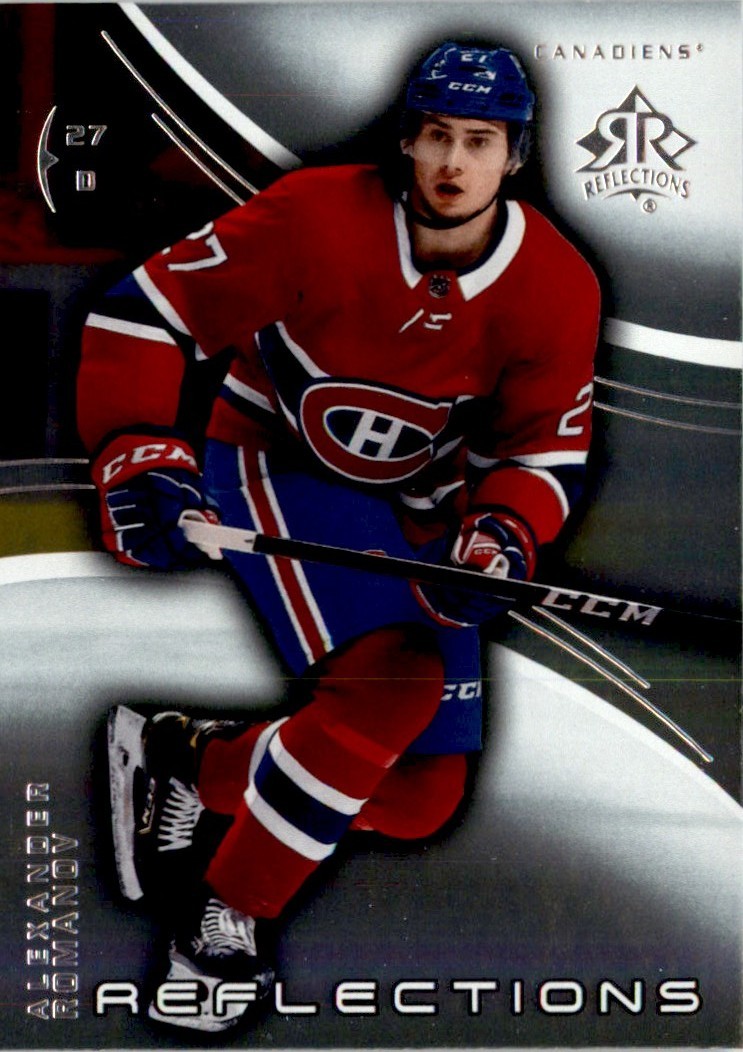 Alexander Romanov 2020-21 Upper Deck Triple Dimensions Reflections RC #24