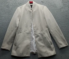 Chouyatou Blazer Jackets Womens Medium Multi Herringbone Long Sleeve Open Front