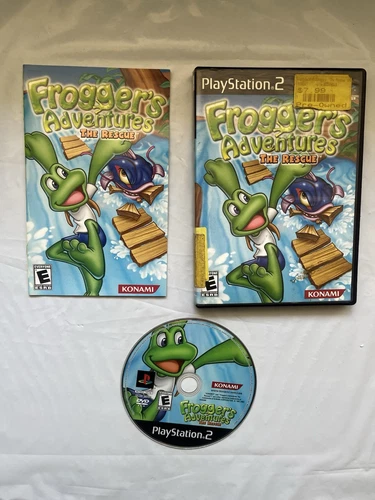 Frogger's Adventures: The Rescue (Sony PlayStation 2, 2003) Complete CIB Tested