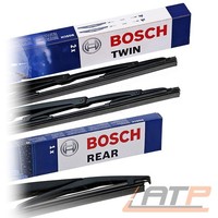 Scheibenwischer Original Bosch Wischer Twin Spoiler 584S + Heckwischer H282