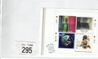 GB  The Print Trail 1998 Sheet has 4 design GB stamps in a souvenir sheet  (295)