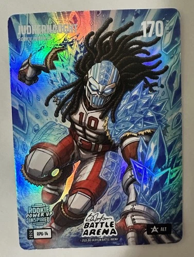 2026 Bo Jackson Battle Arena JUDKERNAUGHT Q Judkins NSCC N26 ALT Ice Battlefoil