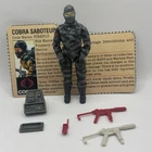 GI Joe 1984 Firefly v1 100% Complete Vintage ARAH Action Figure With File Card