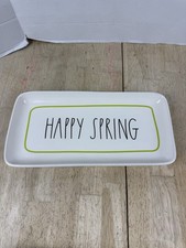 Rae Dunn Happy Spring Serving Tray Platter By...