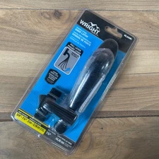 Wright Products VIL333BL Villa Pull Handle Latch Black for Screen & Storm Doors