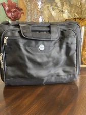 Dell Black Nylon Laptop Briefcase Bag Fits 15