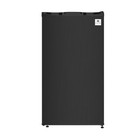 Acfr335, 3.2 Cu Ft Compact Design Mini Fridge with Freezer, Stainless, Black Ss