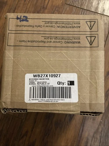 WB27X10927 GE Microwave Magnetron Genuine OEM New