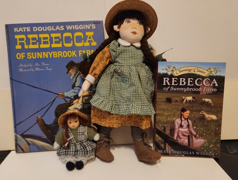REBECCA OF SUNNYBROOK FARM COLLECTION-BOOKS & DOLLS 1993 ED.+++