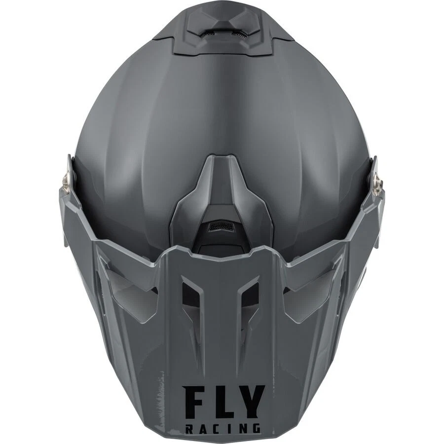 Casco Fly Racing Snow Trekker CW con escudo eléctrico - gris, grande 73-31365L Foto 4 de 4