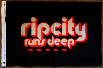 #ad Huge FLAG Portland Trailblazers 2026 Rip City Runs Deep Season Ticket Handout $10.99