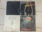 AC/DC lot of 4 rock-metal orig albums, Atlantic US, VG+ condition, free shipping