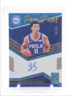 JADEN SPRINGER 2021-22 DONRUSS ELITE ROOKIE PEN PALS BLUE RC AUTO /35 Q5194