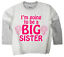 thumbnail 4 - Dirty Fingers &#034;I&#039;m going to be a Big Sister&#034; Long Sleeve Layered Skater Top