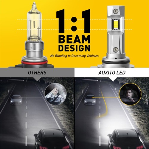 AUXITO 9012 HIR2 LED High Low Beam Headlight Bulbs 7000LM 6000K Extremely Bright - Bild 3 von 12