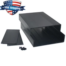 Aluminum DIY Project Box Enclosure Case PCB/Amplifier/Electronic 203*145*68mm