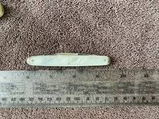 CATTARAUGUS 3 blade gentleman's  knife - MOP handles