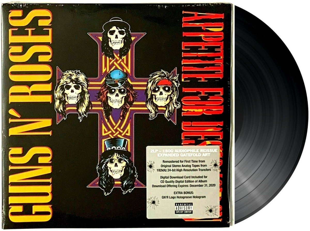 Guns N' Roses: Appetite For Destruction (180g) Vinyl LP —