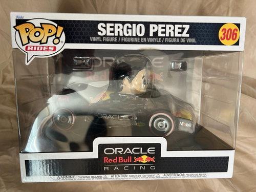 F1 - Sergio Perez - #306 - Oracle Red Bull Racing - Large Funko Pop! -Racing Car