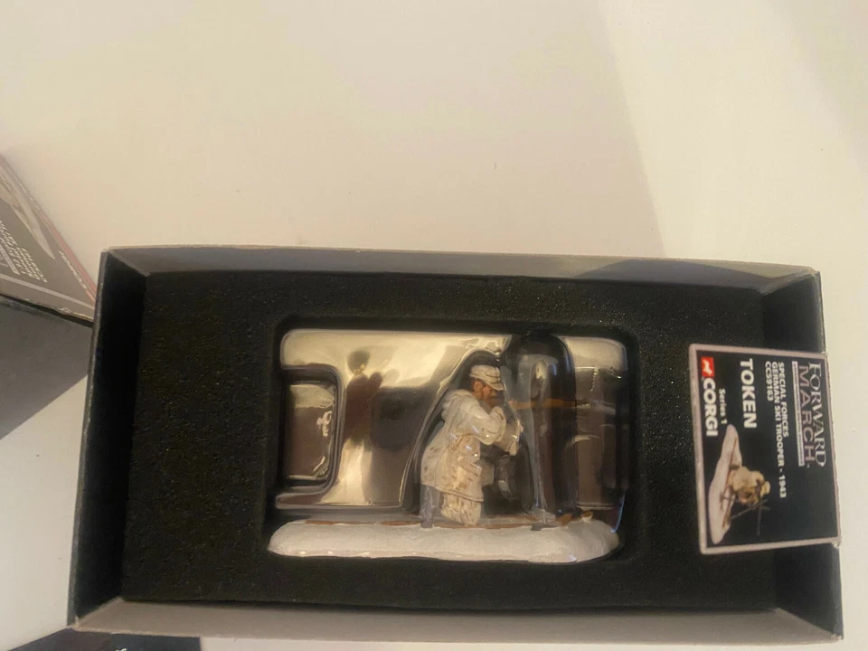Corgi Forward Marzo 1:32 Fuerzas Especiales Soldado de Esquí Alemán 1943 CC59163 Foto 2 de 2