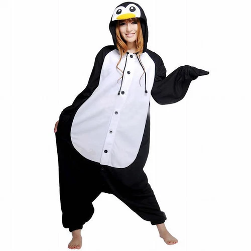 Mens Ladies Fleece Pyjama Pajamas Kigurumi Onsies Adults Animal Costume UK - Picture 61 of 68