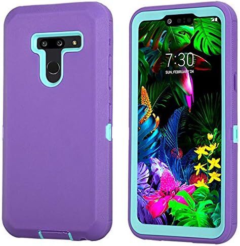 LG G8 ThinQ Case, LG G8 Case, Hybrid High Impact Resistant [with Built-in Screen