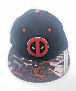 deadpool flat bill hat
