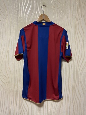 BARCELONA 2007 2008 HOME FOOTBALL SHIRT SOCCER JERSEY NIKE 237741