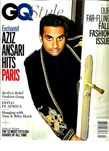 GQ STYLE MAGAZINE FALL 2017,AZIZ ANSARI HITS PARIS
